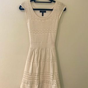 Crochet Fit and Flare Dress